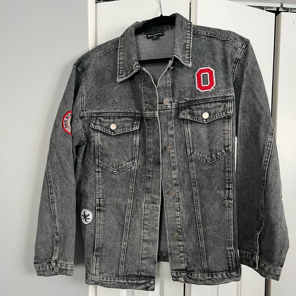 Ohio State jean jacket